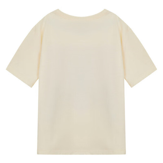 Gucci (GUCCI) 2023 new products, boys and children's letter printing round neck short-sleeved T-shirt, New Year's gift, beige 5751 beige 575114 XJEZI 9756 M 6A/6 years old/116c