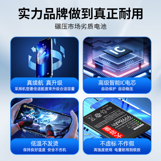 【10w+人加购】适用红魔7Pro电池原装红魔7spro大容量红魔7原厂红 适配：NX679J电池 赠送安装工具+安装教程