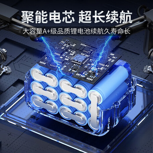 CIAA Germany lithium-ion blower high-power dust blower rechargeable industrial hair dryer dust removal small blowing and suction all-in-one machine industrial grade one 10-cell 5000H battery