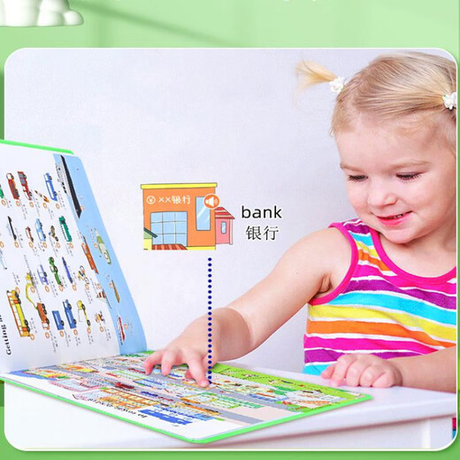 Inglés Iluminación Audiolibro Aprendizaje Aprendizaje Artifactos Hablando Educación temprana Lectura de la punta del dedo Palabra English Voje Voz de la voz
