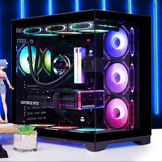 AMD Ryzen R7 9800X3D 7800X3D host/RTX5070/5070Ti/5060Ti host 9600X game assembly computer desktop DIY assembly machine family bucket R7 9700X+RTX5060Ti丨2