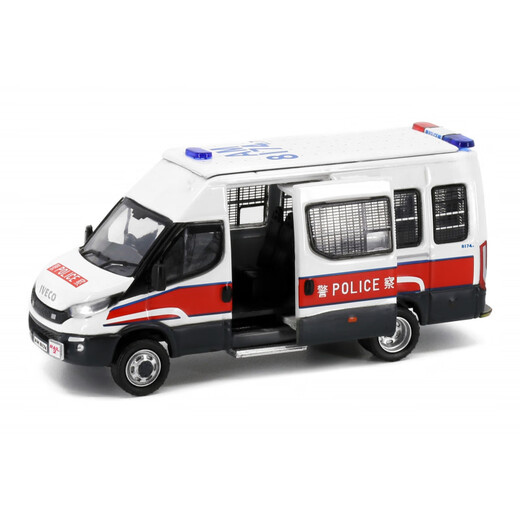 尚翰微影TINY香港警车战术巴士奔驰斯宾特爆炸处理课EU冲锋车合金车模 1/76 战术巴士(AM7775)