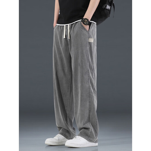 Li Shangduo Pantalones para los jeans delgados de verano de los hombres Marca de moda de moda