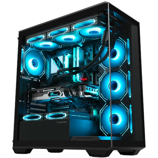 Colorful sea view room E-sports game design office computer host desktop assembly machine Customized upgrade (contact customer service before placing an order) 50 Single shot will not be shipped Customized model Please contact customer service before placing an order