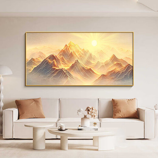 Hanxuan (Hanxuan) Rizhao Jinshan sala de estar Medidor de medidor de electricidad Decoración Horizontal Interruptor de alimentación de tamaño grande Cubierta de pintura colgante simple JD14986 80*40cm (cubriendo 70*30)