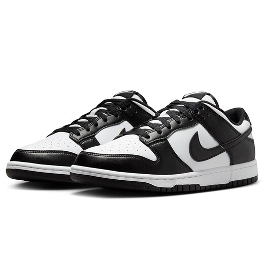 Nike NIKE men's retro casual sneakers DUNK cushioning sneakers HF5441-100 black and white 42.5