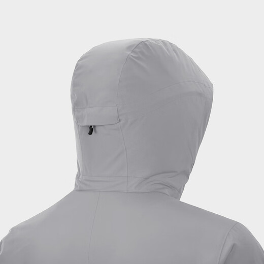 KAILAS Kailer Stone Hunting Jacket Men's FILTERTEC 2L Waterproof Outdoor Windproof Breathable Hooded Mountaineering Jacket Light Cloud Gray M