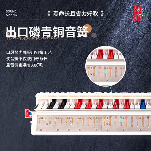 East Top Oriental Dingkou Organ 37 Schlüssel für Grundschüler und Kinderspezifische Anfänger 32 Erwachsene Anfänger Oral Agent Blowing Tube