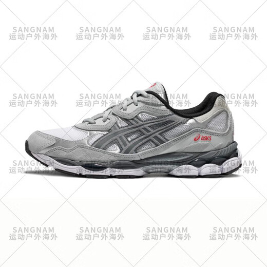 亚瑟士（asics）nyc 运动鞋黑色复古男鞋户外联名休闲鞋跑鞋夏季 1203A383-023灰银_ 46.5