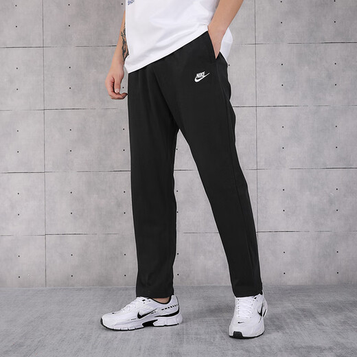 耐克（NIKE）男装运动套装夏新款休闲简约polo衫短袖T恤长裤宽松训练裤 FN3895-010+BV2767-010 两件 M