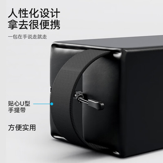 Li Ning (LI-NING) swimming bag for men and women portable beach bag waterproof storage swimming equipment 2802 black
