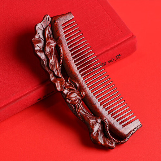 Dingjing hairpin ancient style hairpin comb women's sandalwood comb gift box birthday gift for girls to give to girlfriends high-end niche practical TY113 sandalwood comb + hairpin - with gift box gift bag