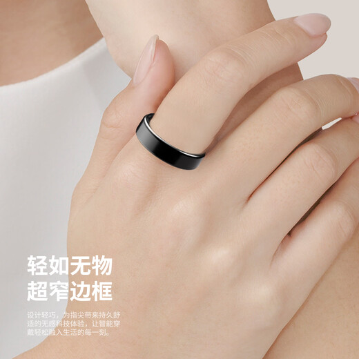 Black Shark Ring BS Ring 2 Smart Ring Sleep Blood Oxygen Heart Rate Exercise Monitoring Moonlight Silver No. 7 New upgrade