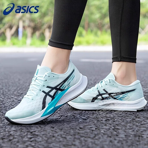 亚瑟士（ASICS）跑步鞋女鞋 2025夏季新款HYPER SPEED 4竞速跑鞋缓震支撑慢跑鞋 1012B677-400   绿色 37.5