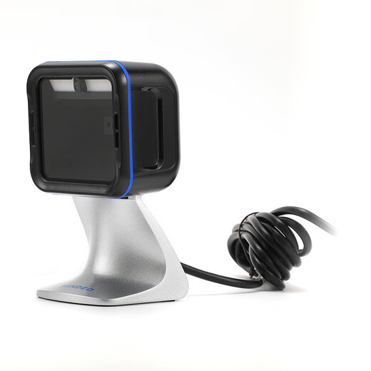 MINDE MP725 Código QR La plataforma de escaneo de la plataforma de efectivo escaneo Gun supermercado Registro de efectivo Código de escaneo Dispositivo One-Dimensional Box de cuadro de pago Rastreo de código de barras fijo Lector de código de escaneo Black MP719 Configuración estándar USB