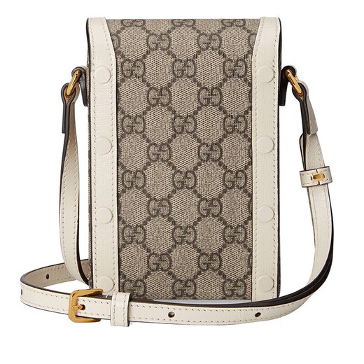 古驰（GUCCI）老花LOGO马衔扣男女同款单肩斜挎包手机包【现货】 625615 92TCG 9761