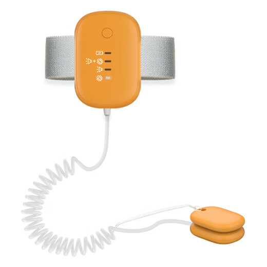 
Baby bed-wetting tool Children bedwetting alarm elderly people get up at night to wet bed wet reminder to quit diapers training. White (battery normal model)