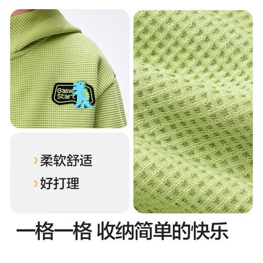 BALABALA Kinderbekleidung Jacke für Kinder Top 2025 Spring Kapuze Waffel Modetrend 209125105102