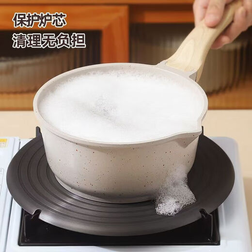 No Miyoupin removable heat conduction plate defrost gas stove defrost meat artifact heat conduction plate heat insulation plate stove anti-burning black pad