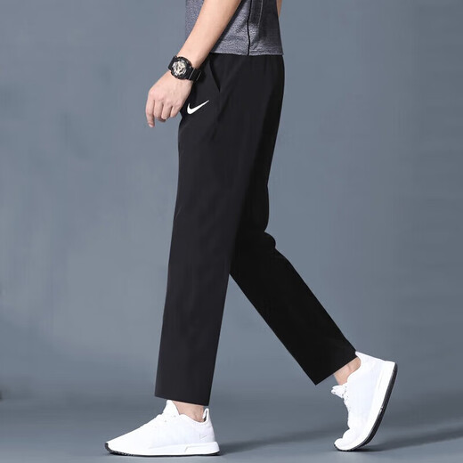 Nike (Nike) Pantalon masculin, 25 cours d'été, formation de fitness, pantalon sportif, mode longé à la mode en plein air DM6627-010 / Straight / Classic S