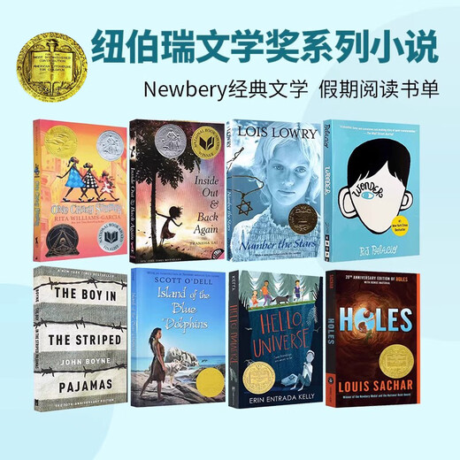 Newbery Premio Novela English The One and Only Ivan Penny in Heaven A Different World Miracle Boy Hello Universo La literatura infantil novela de Charlotte's Website REST 680L