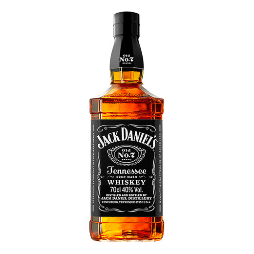 杰克丹尼（Jack Daniels）名企严选 Jack Daniel's 杰克丹尼美国田纳西州洋酒 黑标黑牌 杰克丹尼威士忌黑标700ml