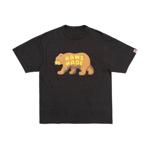 Customized Spot Humanmade Japaner Sommer Schwergewichtiges Bambus Gelenkbärte Polarbär gedruckt kurzärmelig T-Shirt Japanisch Kurzes T-Shirt Weiß 3882 L 1