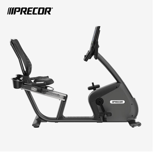 PRECOR exercise bike RBK885 backrest horizontal dynamic bicycle silent magnetic control indoor aerobic exercise equipment imported black
