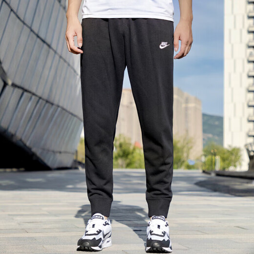 耐克（NIKE）套装男士 运动服连帽针织夹克外套上衣 束脚长裤休闲裤 两件套 针织夹克+束脚长裤 M