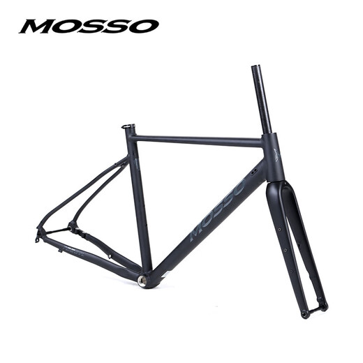 峰大MOSSO 702GVL桶轴版700C轮径7005铝架+碳叉 越野公路车架 钛色 510mm