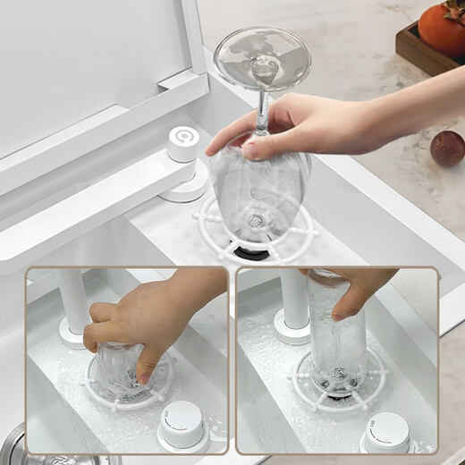 Balcón Bar Bar Kezhitu Invisible Pequeña copa de lavabo una sola lavabos de vegetales West Kitchen Middle Island Mesa Mini lavadora pequeña 4839B Copa de amortiguación Fregadero de lavadora.