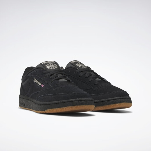 Reebok (Reebok) Hommes et femmes couples Clubc85 Black Warrior rétro Sports polyvalents et chaussures occasionnelles Flagship officiel authentique IF9920 35
