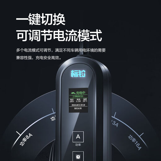 
Rita Zhiji LS6 car charging gun special portable car charger accessories new energy household goods pile 15816A adjustable full self-stop four-fold protection official standard configuration