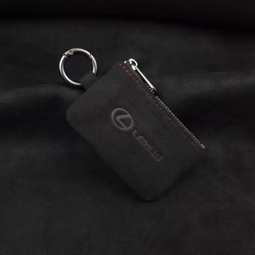 Pangdonglai Qualität Taille Hanging Schlüsselbeutel Auto Herren importiert Technologie Fur Universal einfaches Reißverschlussbeutel Mini Bmw m