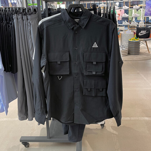 Nike (Nike) Jacke Herren Herbst New Sportswear Outdoor ACG Revers Shirt Herrenjacke DN3937-010 XL