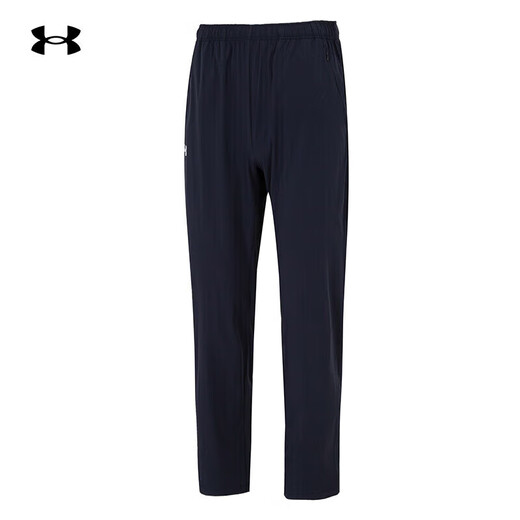 Under Armour men's pants summer new style running training woven breathable sports trousers Black 001 XL