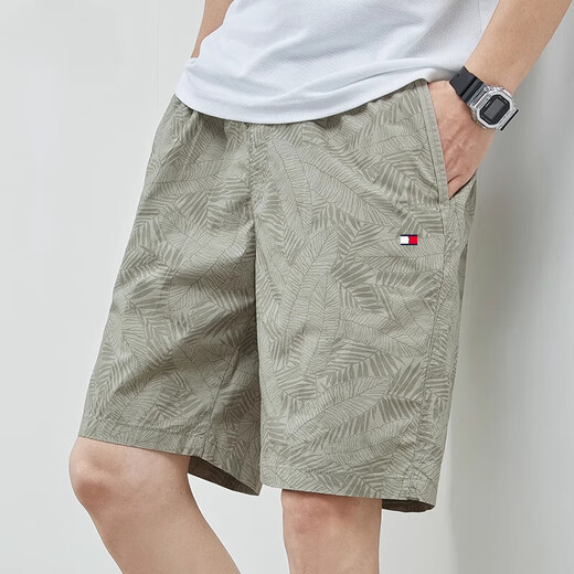 Tommy Hee Kelly Tommy Luxury Luxury haut de gamme Summer Cotton Pure Coton Five-Cut Shorts décontractés et tout-match Pantalons de plage en vrac Men 9215 Couleur bleu foncé + 9215 bleu 2xl: (suggéré 155-175jin [Jin est égal à 0,5 kg]))