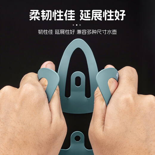 Rock Brothers Bicycle Water Bottle Rack Mountain Road Bike Folding Bike Aluminum Water Cup Rack Cycling Equipment Accessories Ceramic White
