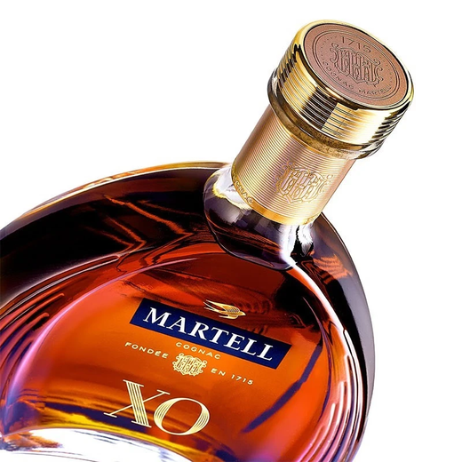 Martell XO 700ml New Arch Bridge French Cognac Imported Wine 1000ml Two Jin Jin is equal to 0.5 kg Overseas version Martell XO 1000mL 1 bottle Overseas version (mixed code)