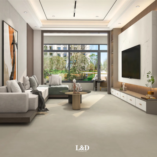 XMSJ Custom Ld Tiles Römische Mikrocement Mandelmilch Opal Lime H12352 12350 T15352 Aprikosenmilch H12352 Mehrspezifikationen
