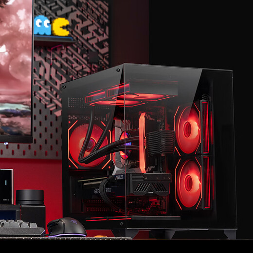 ASUS 13th generation i5 13400F 12600KF/5060Ti Sea view room high-end game Black Myth Wukong desktop assembly computer host complete machine DIY assembly machine configuration two i5 13400F+RTX5060