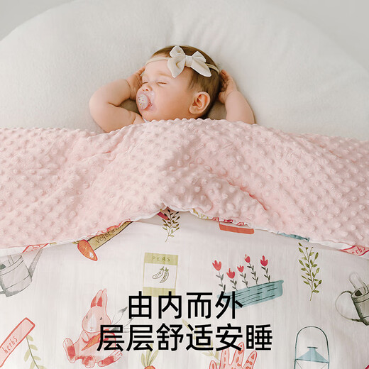 嫚熙（EMXEE）豆豆毯婴儿被子春秋幼儿园儿童宝宝盖毯午睡毯子四季 遇见小王子