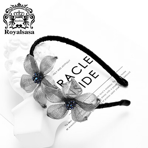 Royal sasa royal salsa elegant hand-woven copper wire flower headband niche fairy hairpin press hair