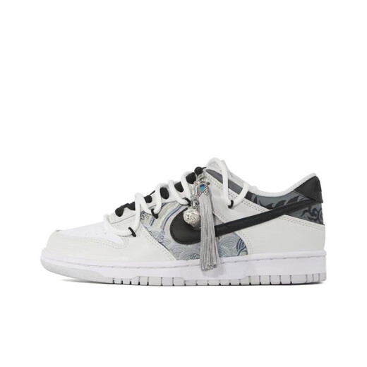 Nike (Nike) Sneakers Dunk Custom Dunk Dung Dragon Year Limited White Dragon Roar Men and Women Shoes Low Top Shoes DH9765-102 Mille de soie Ancient Rhyme 35.5