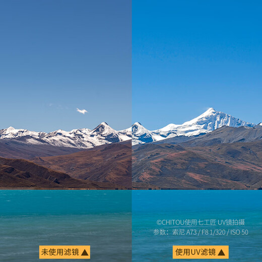 Seven Craftsmen ultra-thin frame uv mirror 58mm filter MRC UV double-sided multi-layer coating without dark corners suitable for SLR mirrorless Canon Sony camera lens protection filter