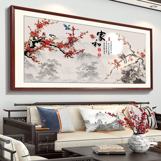 
Miaoxu Family He Wanshixing Living Room Painting High-end Home He Wanshixing Living Room Decoration Painting Sofa Background Wall Mural Painting Horizontal Style CT848 Family He Wanshixing Plexiglass Finished Product (95% of customers choose 1