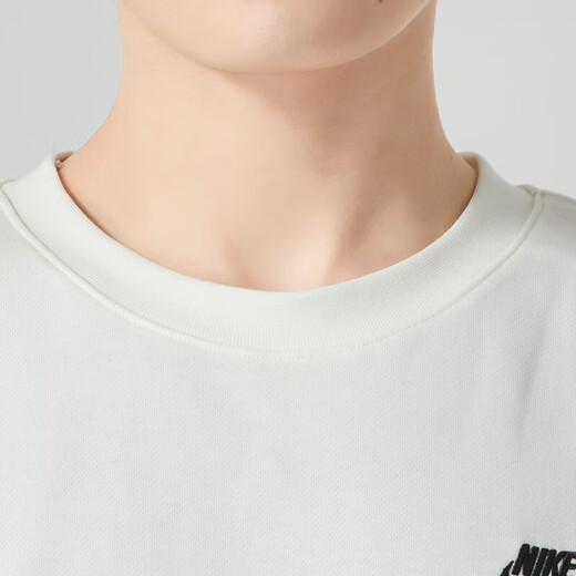 Nike (Nike) Sweat-shirt masculin 2025 Automne Outdoor Fitness Training Logo Logo tendance à la mode décontractée confortable FN3889-133 / Logo de broderie blanche / principalement recommandé L L