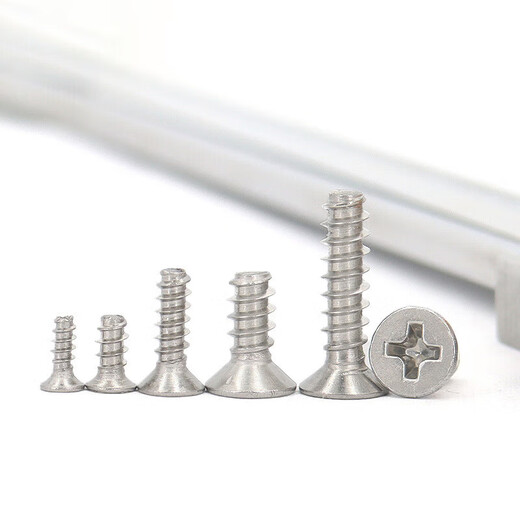 XMSJ304 Edelstahl Counterunk Cross Flat Tail tippt sich auf kleine Schraube GB846 Standard-Präzisions-elektronische Schraube M1.2-M5 KB2X12200