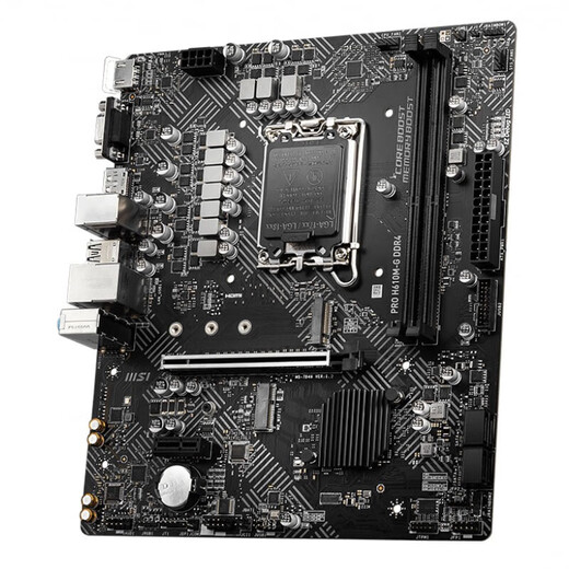 MSI (MSI) 12/13/14. Generation CPU Motherboard Set I3 13100F 14100F 12100F gestreutete Tabletten Pro H610M-G DDR4 I3-12100 gestreutete Tabletten