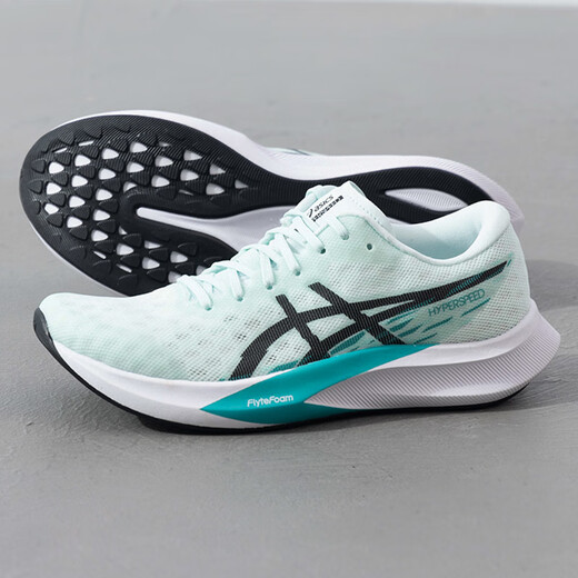 亚瑟士（ASICS）跑鞋女鞋 2025夏季新款HYPER SPEED 4竞速跑步鞋缓震支撑运动鞋 1012B677-400   绿色 37